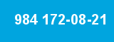 984 172-08-21 984 172-08-21